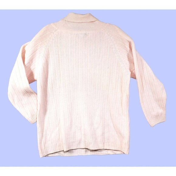 Vintage Sweater Womens Sz S Lambswool Angora Turtleneck SML Sport Y2K 90s 80s - Picture 8 of 9